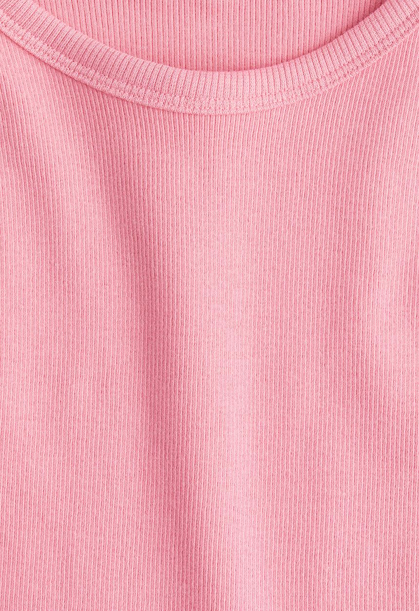 H&M - Cropped vest top - pink