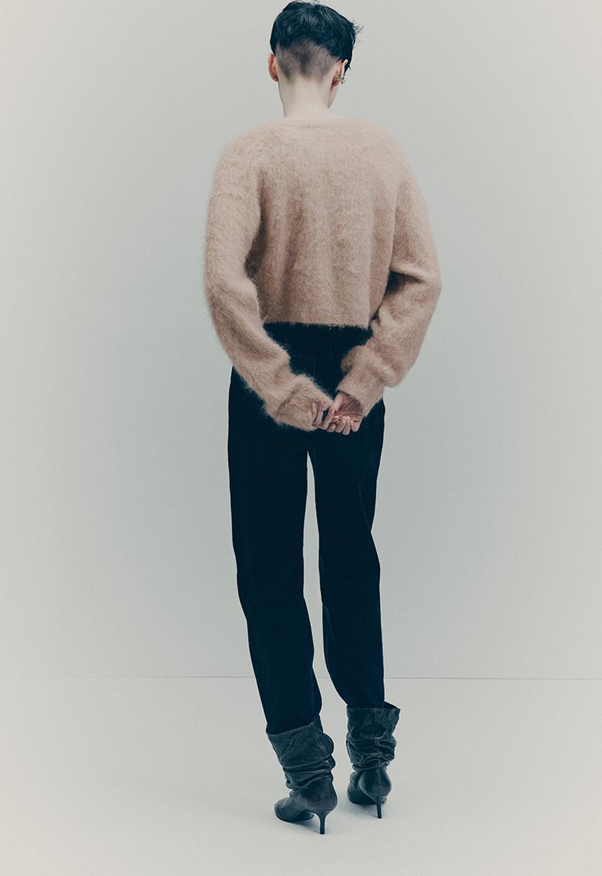 H&M - H&M Studio: Alpaca-blend cardigan - beige