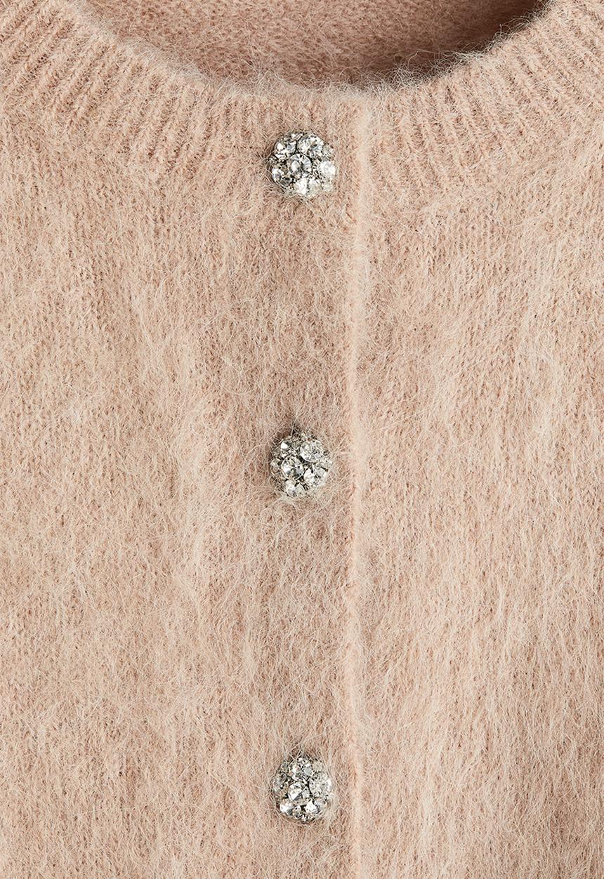 H&M - H&M Studio: Alpaca-blend cardigan - beige