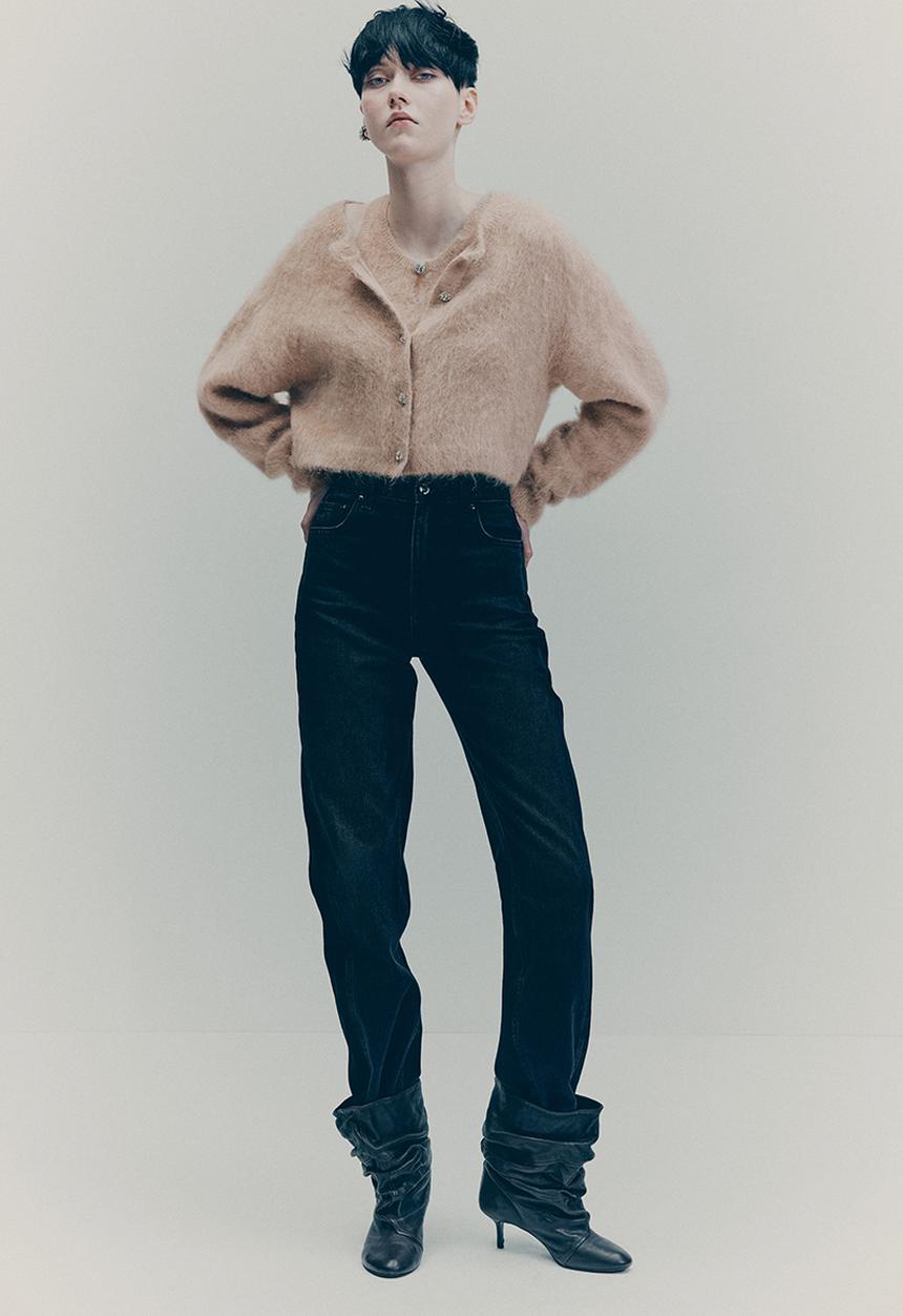 H&M - H&M Studio: Alpaca-blend cardigan - beige