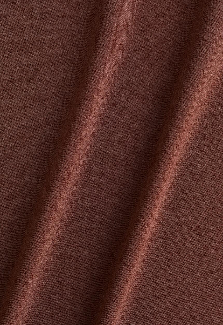 H&M - Sleeveless turtleneck top - dark brown