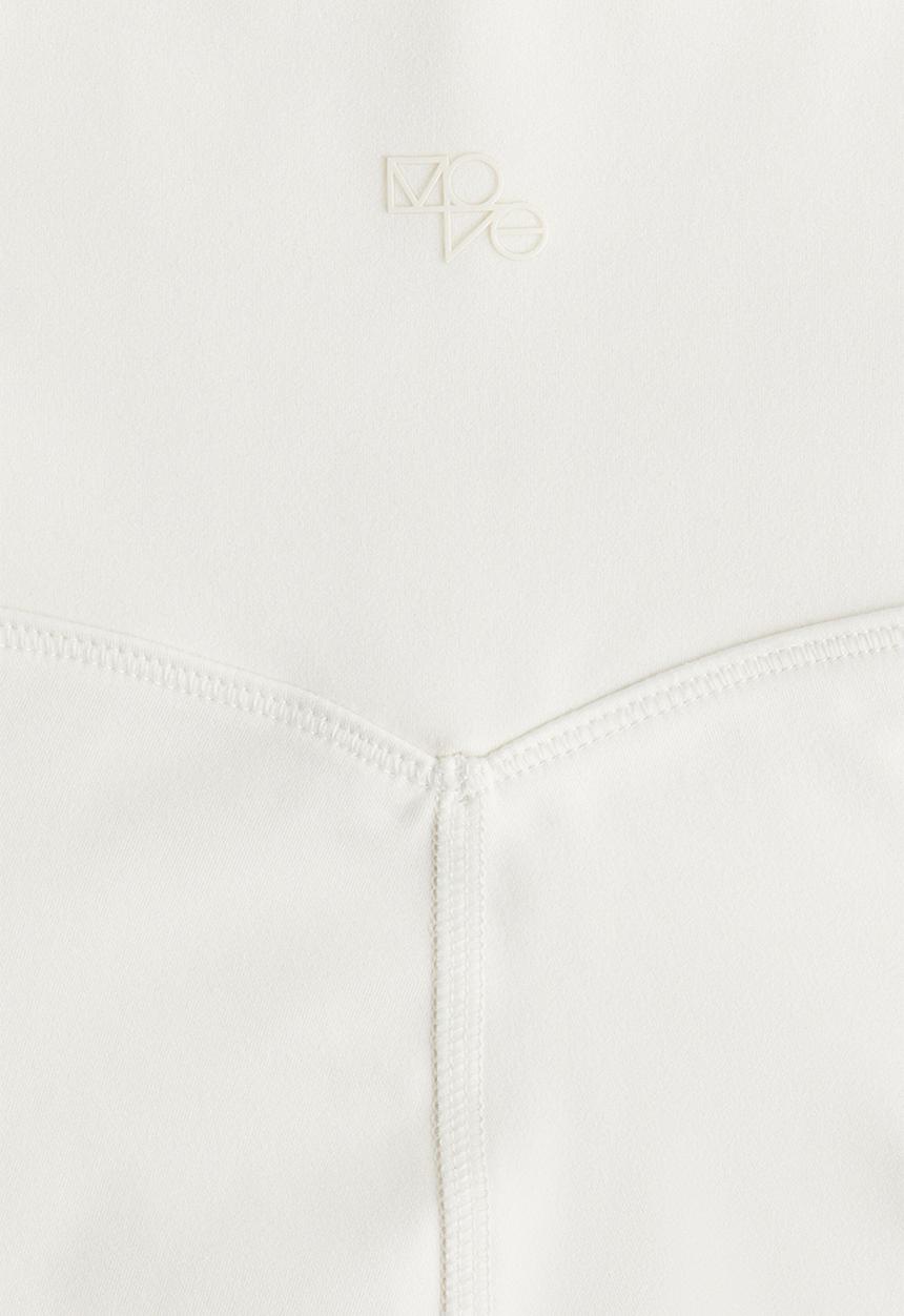 H&M - Sports cycling shorts with softmove™ - white