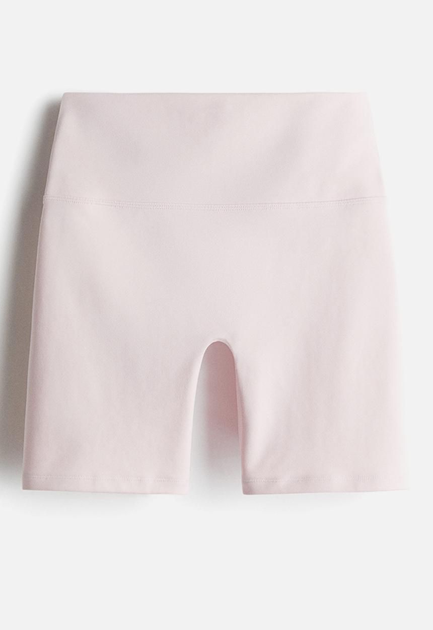 H&M - Sports cycling shorts with softmove™ - pink