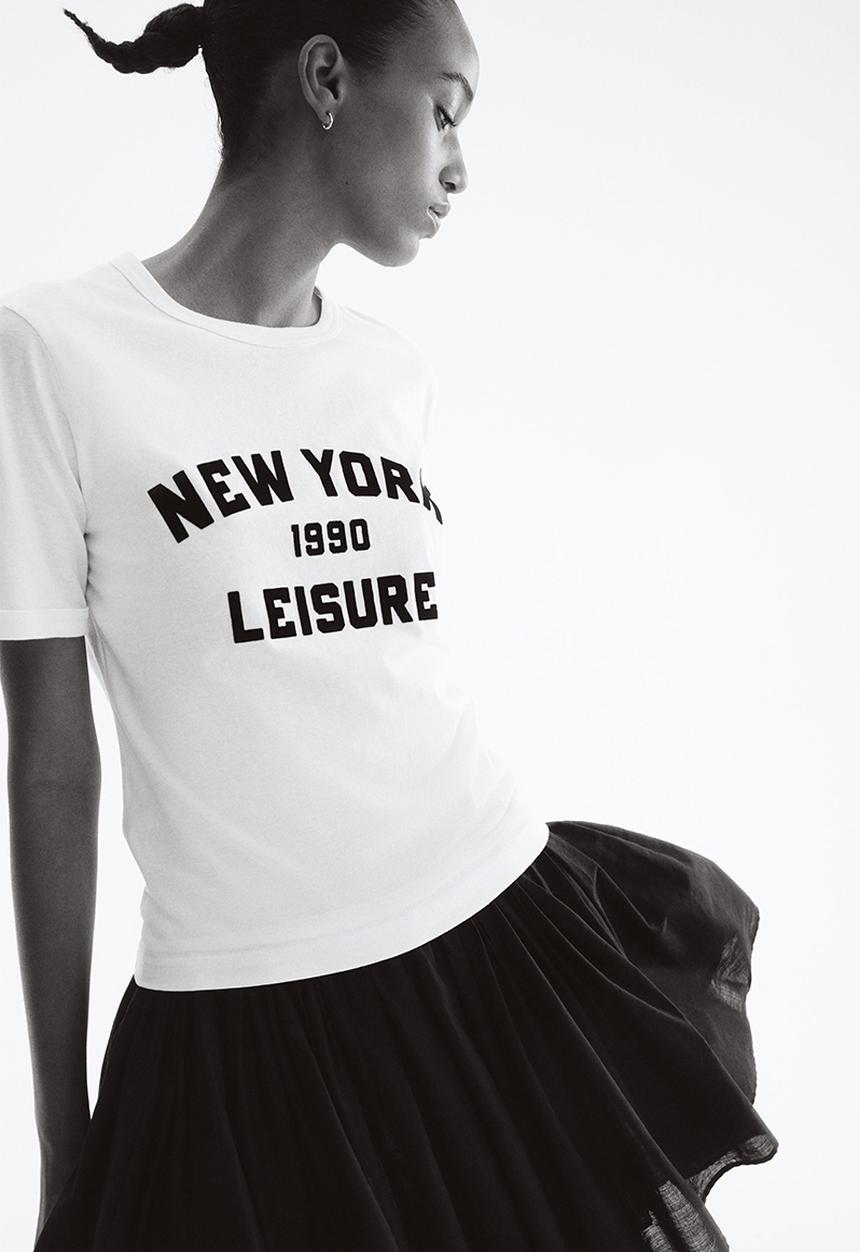 H&M - Print-motif T-shirt - white/new york