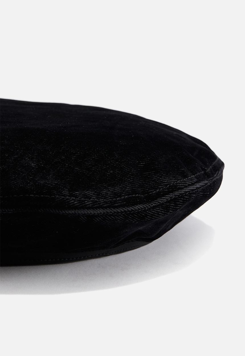 H&M - H&M Studio: Twill beret - black