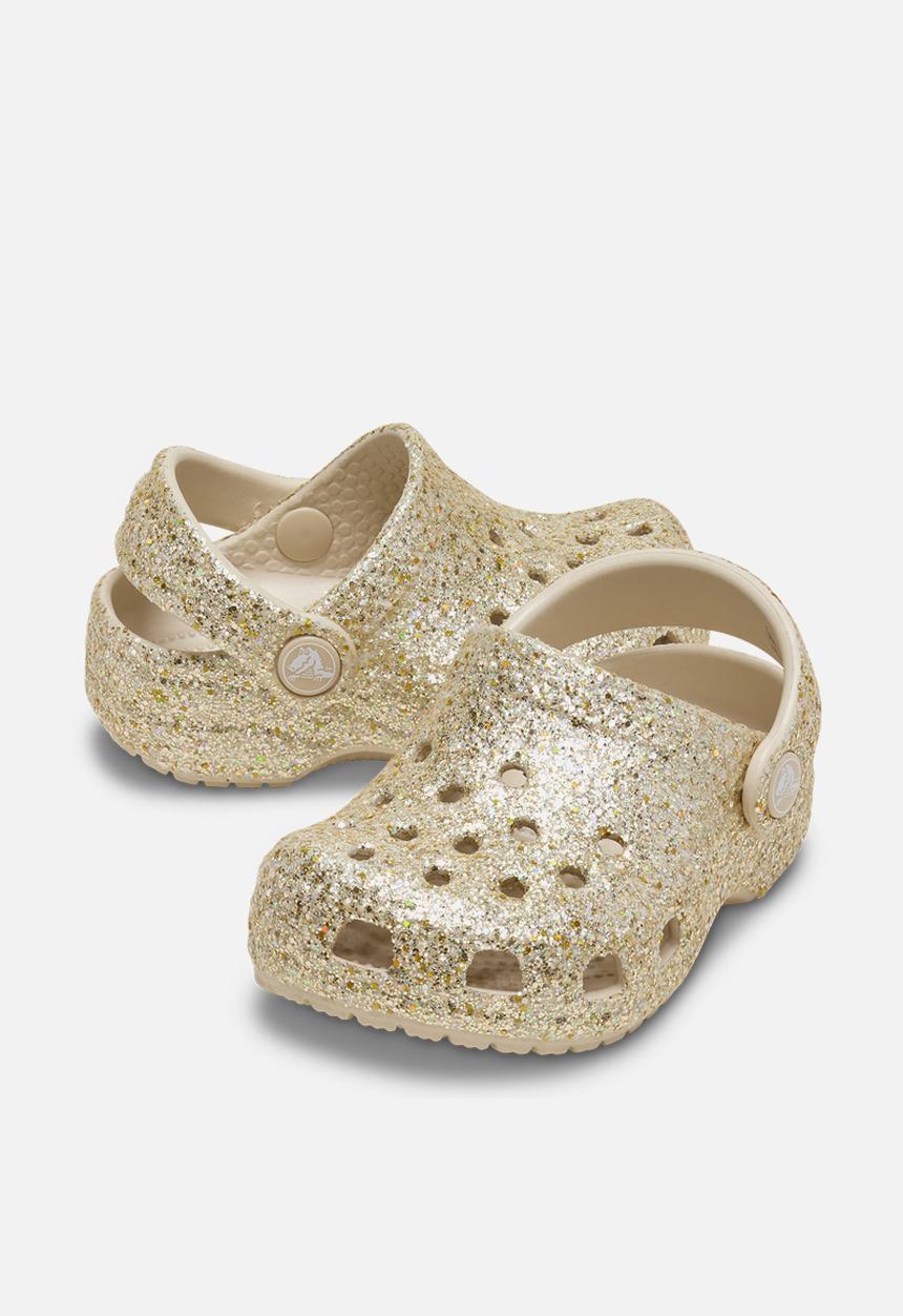 Crocs - Crocs Littles Chunky Glitter - Sandstone
