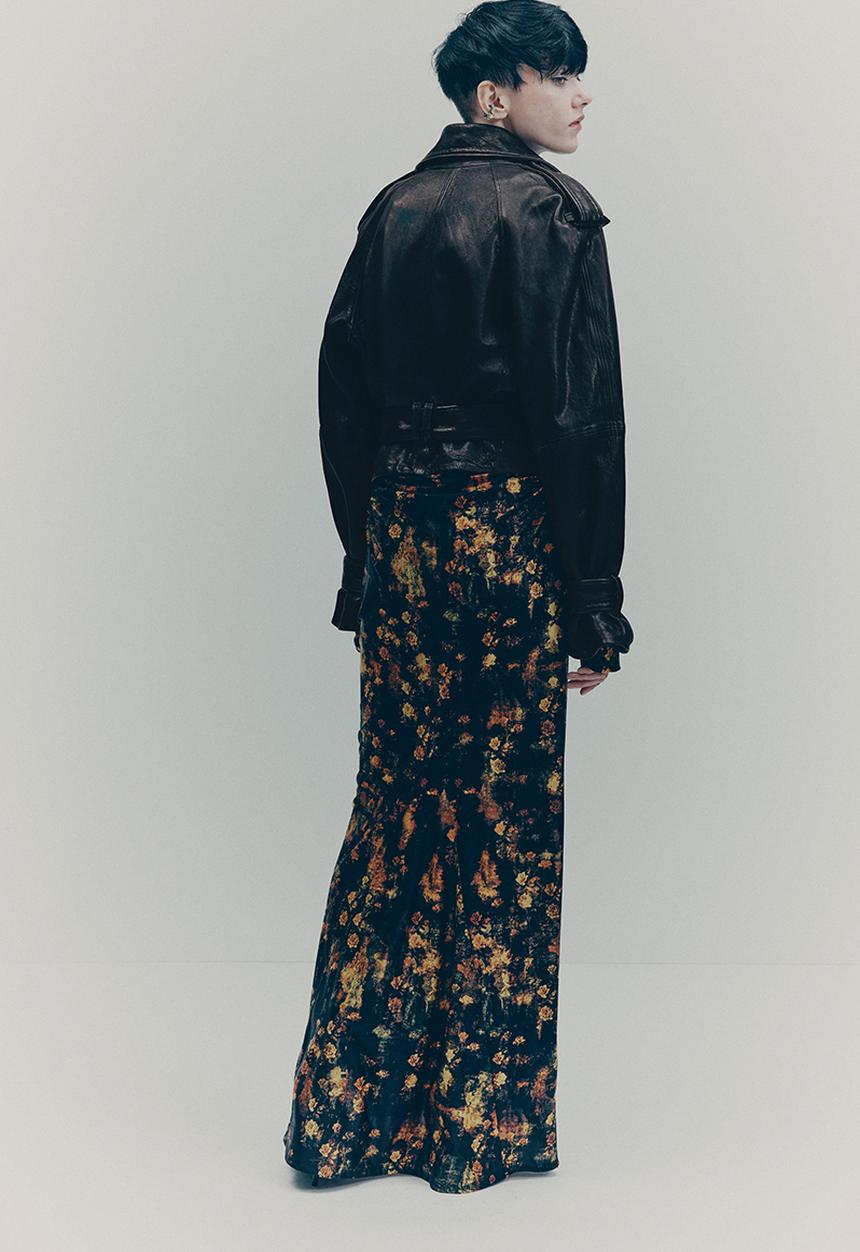 H&M - H&M Studio: Leather jacket - black