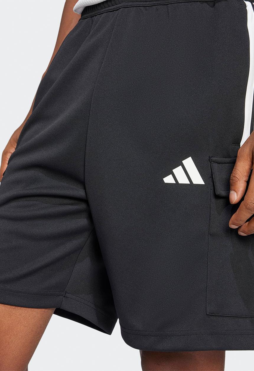 adidas Performance - Tiro Cargo Shorts - Black/Wht