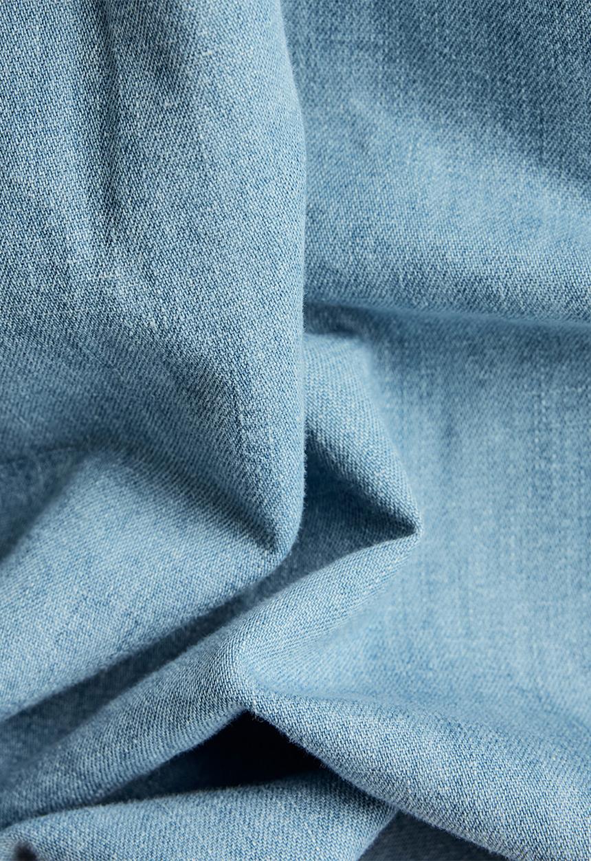 G-STAR - Denim Shirt Dress Wmn - Sun faded cadet blue