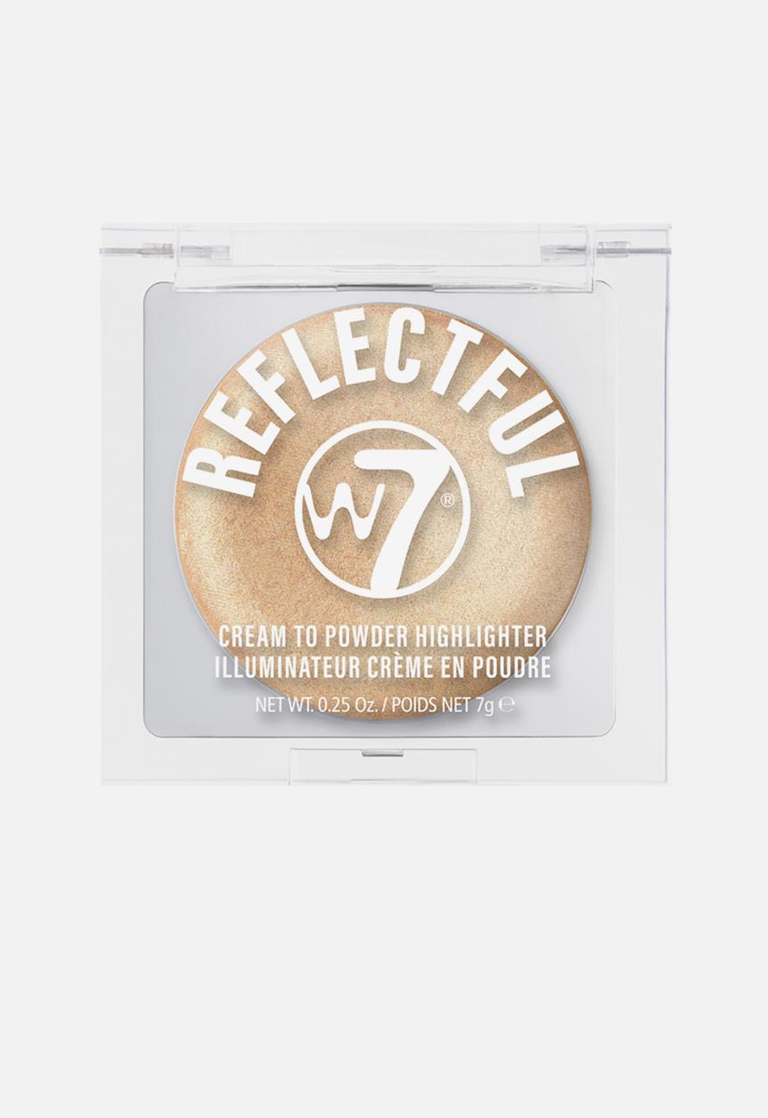 W7 Cosmetics - Reflectful Cream to Powder Highlighter - Golden Kiss