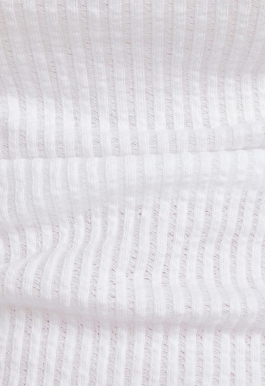 G-STAR - Deep Scoop Ultra Slim Top Wmn - White