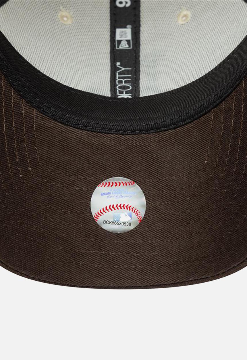 New Era - Side Patch 9Forty® - Ecru