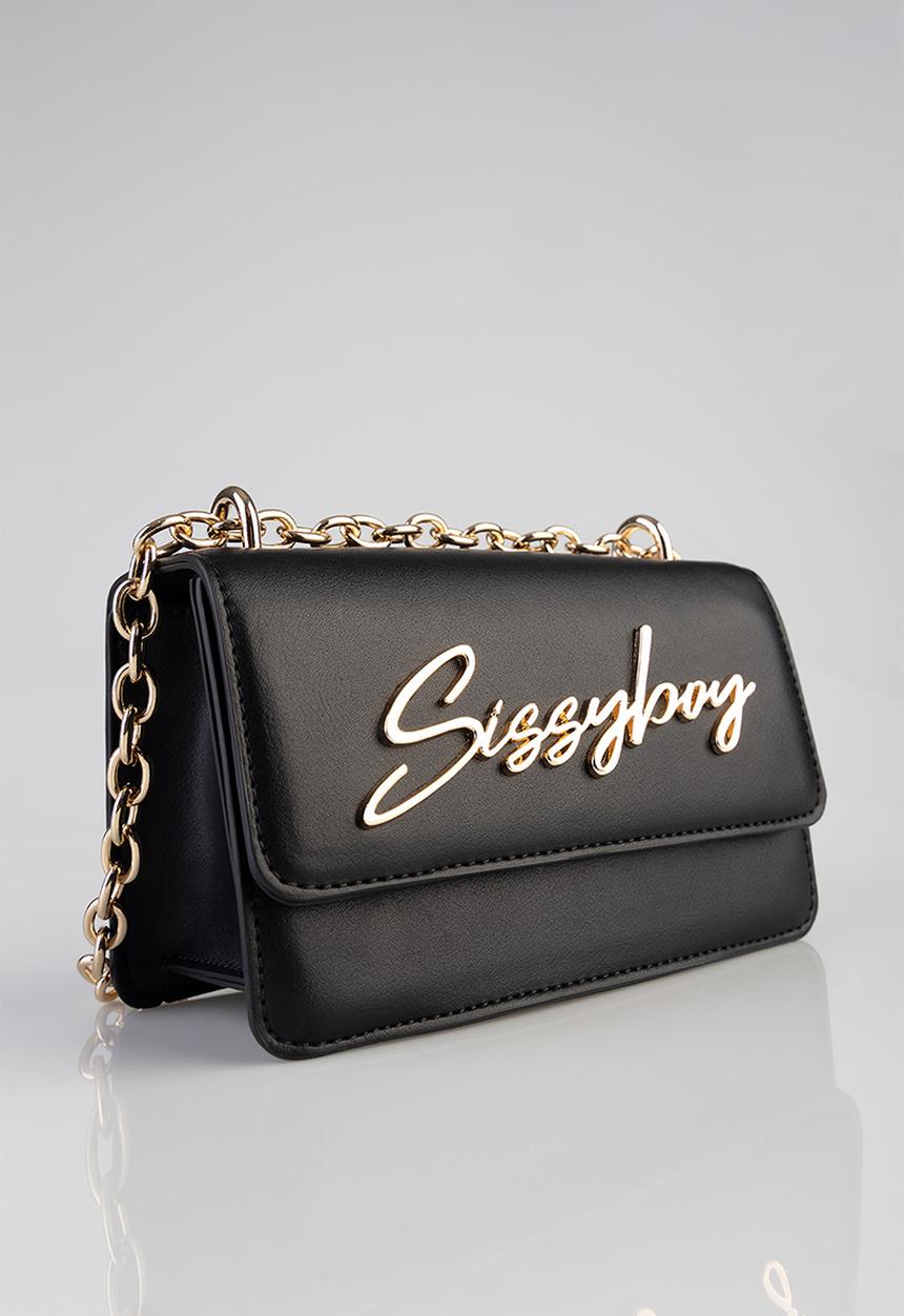 SISSY BOY - Slay fest structured crossbody - black