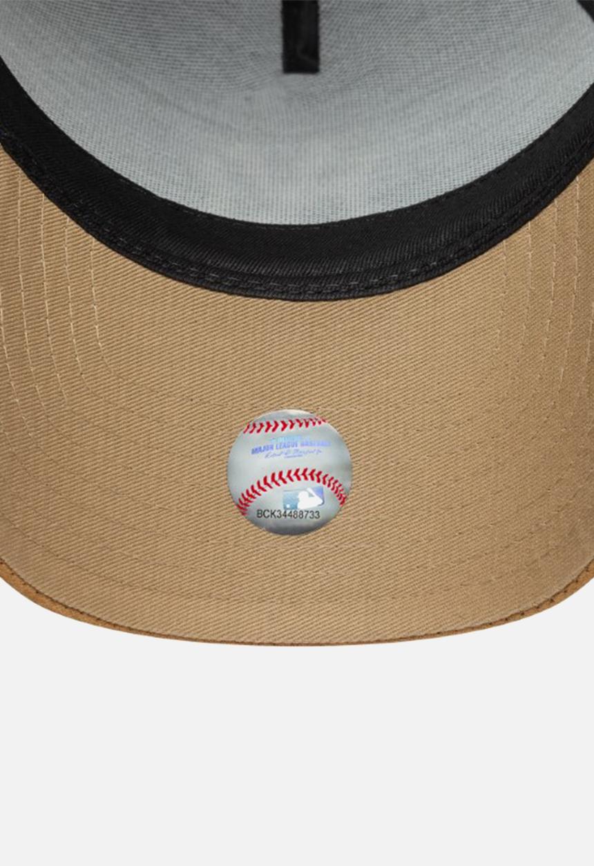 New Era - Suede Visor E-Frame - Black