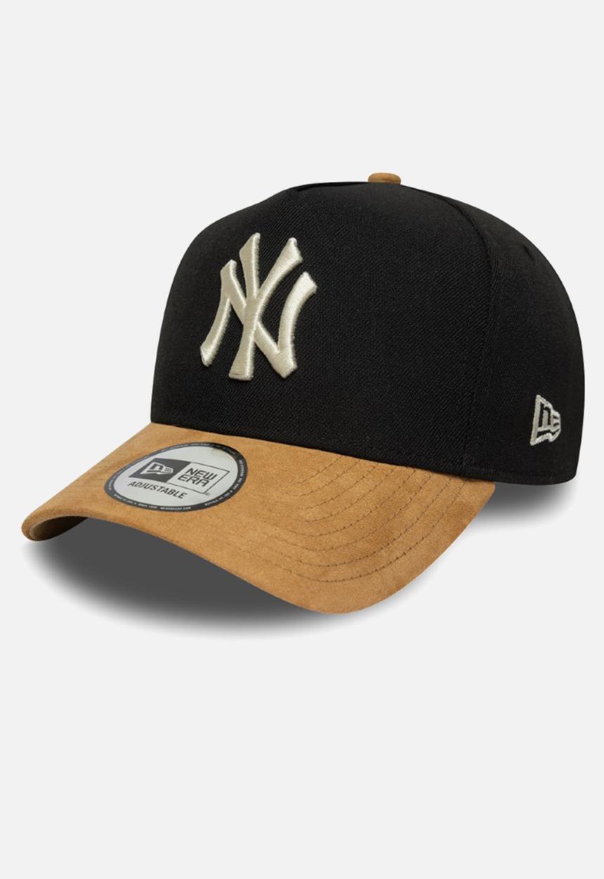 New Era - Suede Visor E-Frame - Black