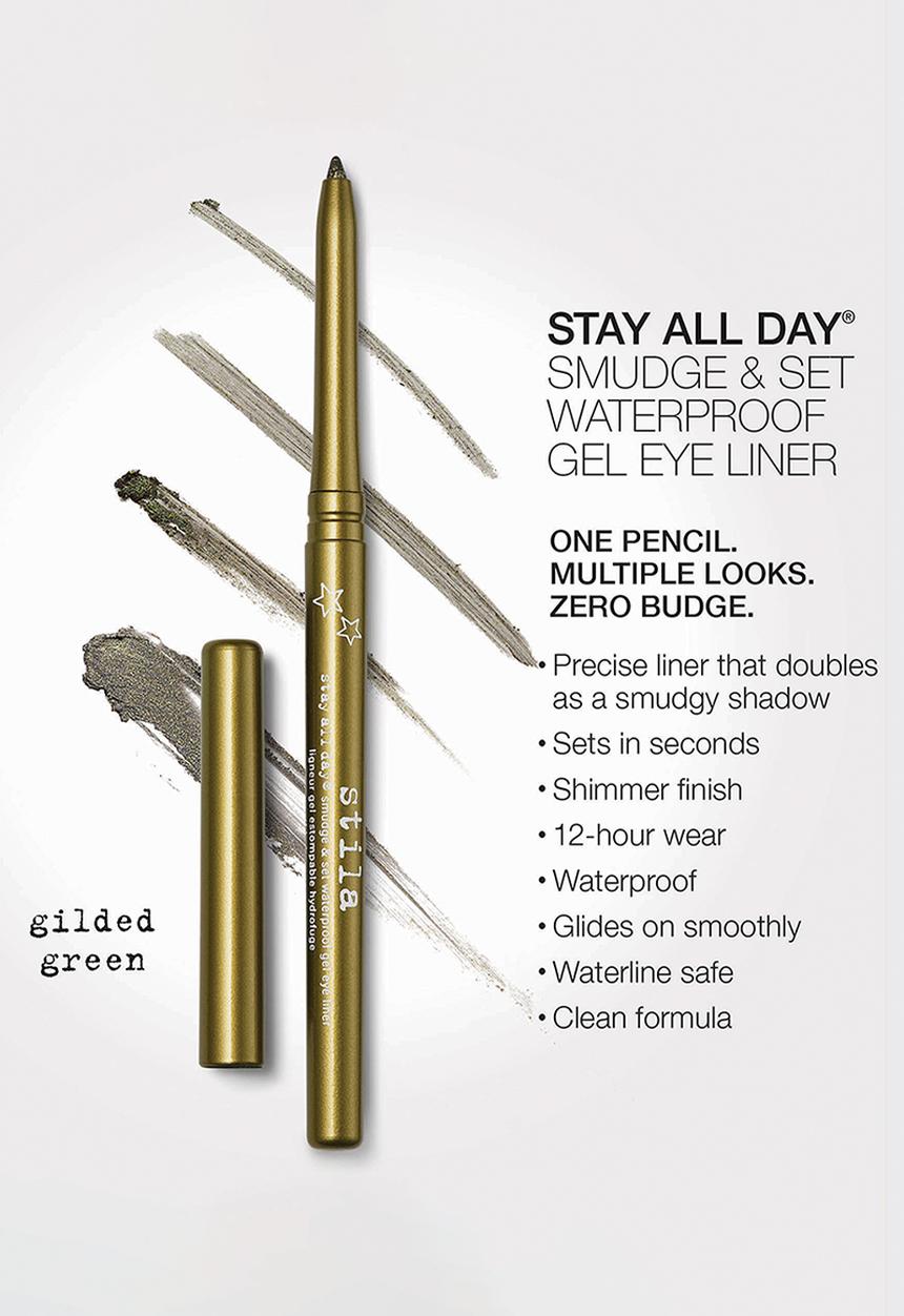 Stila - Stay All Day® Smudge & Set Waterproof Gel Eye Liner - Gilded Green