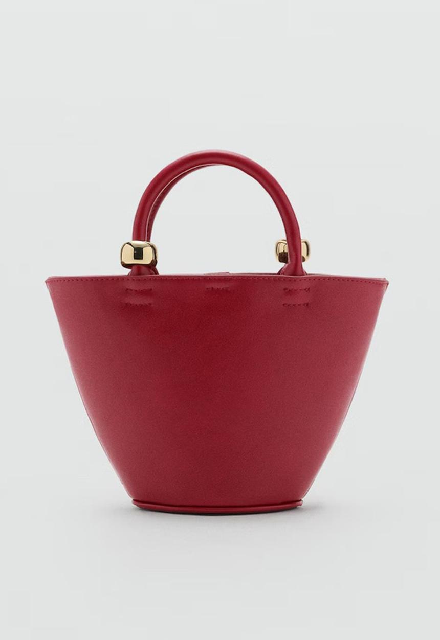 MANGO - Meti crossbody bag - dark red