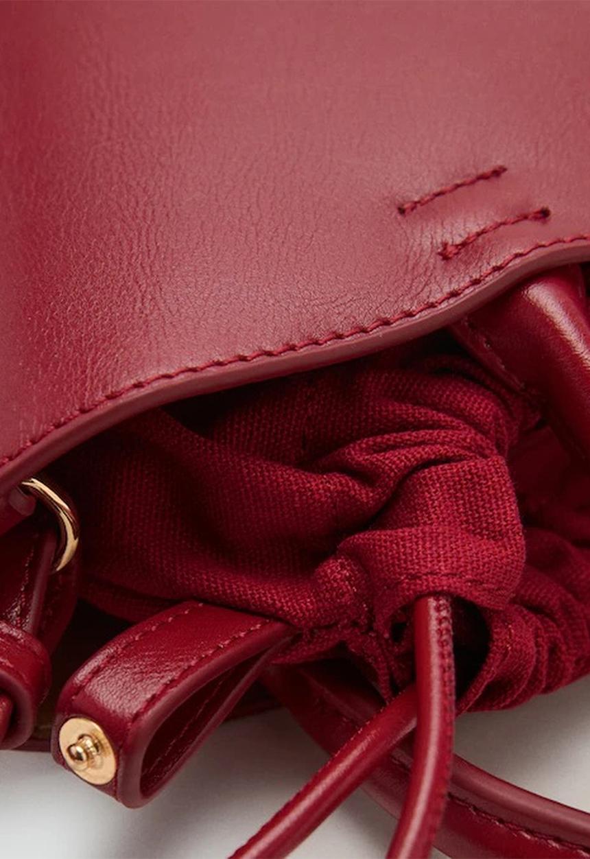 MANGO - Meti crossbody bag - dark red