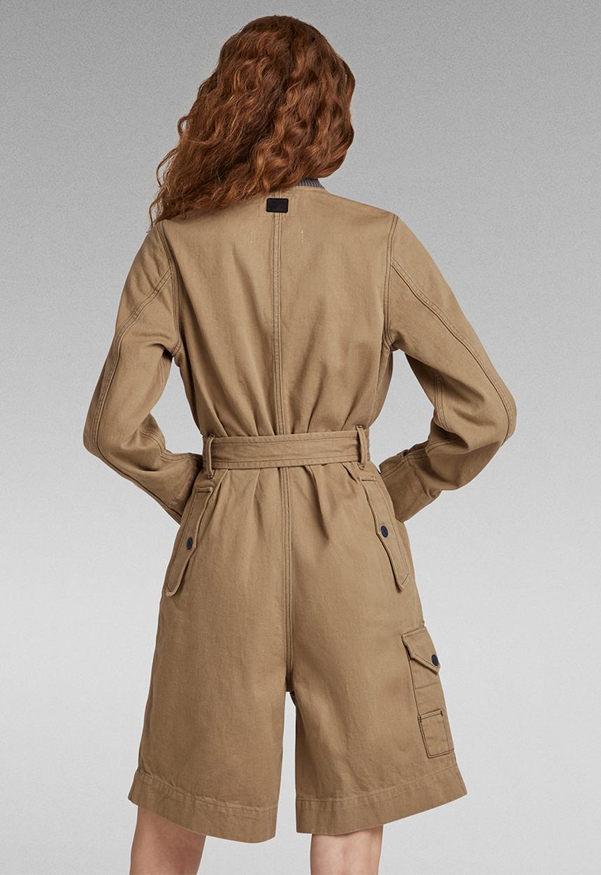 G-STAR - E Short Overall Wmn - Beige