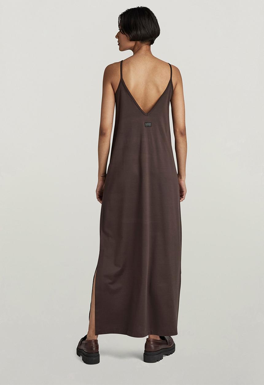 G-STAR - Slip Dress Loose s\l Wmn - Chocolat