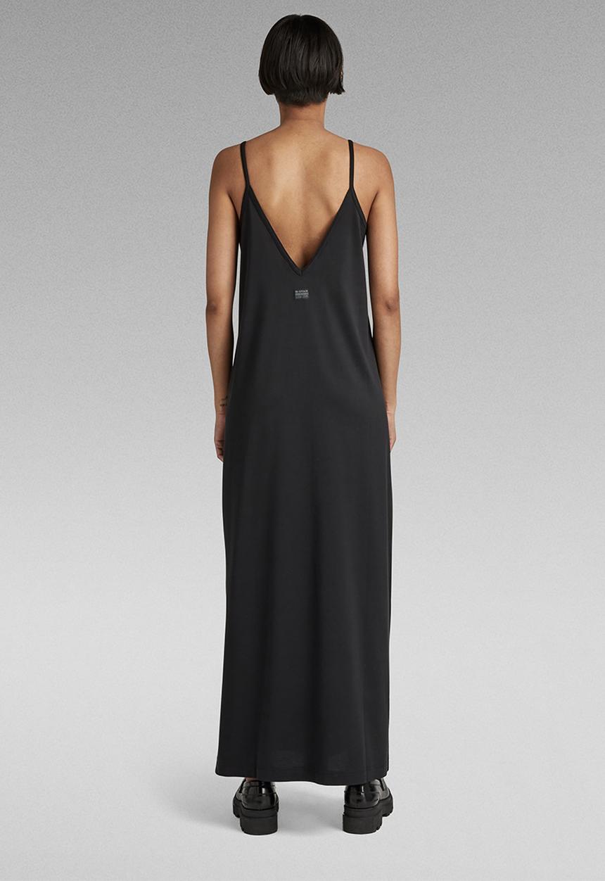 G-STAR - Tape loose sw dress - caviar
