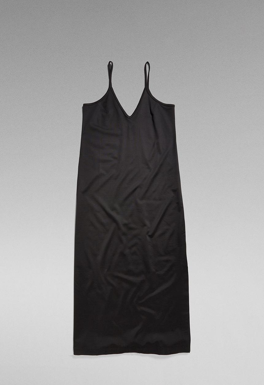 G-STAR - Tape loose sw dress - caviar
