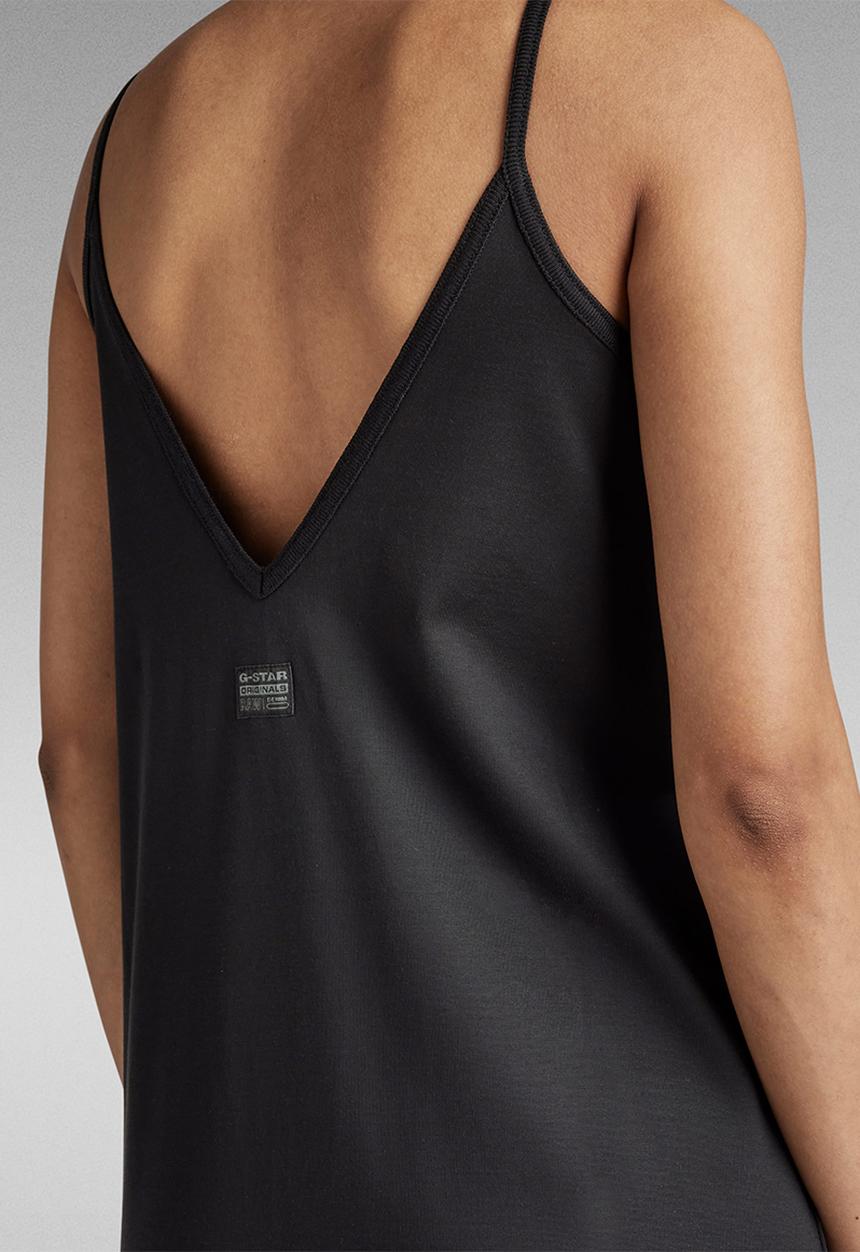 G-STAR - Tape loose sw dress - caviar