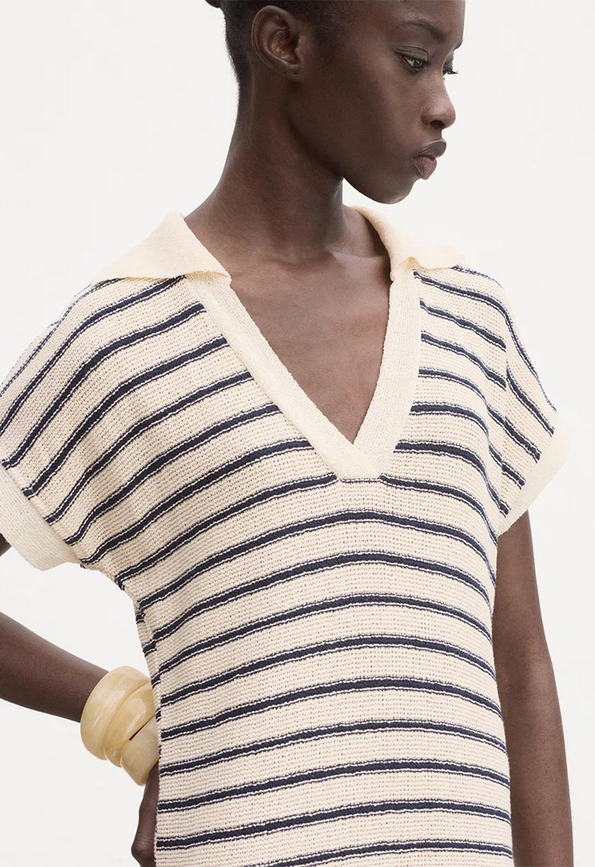 MANGO - Dress Tunis - Navy