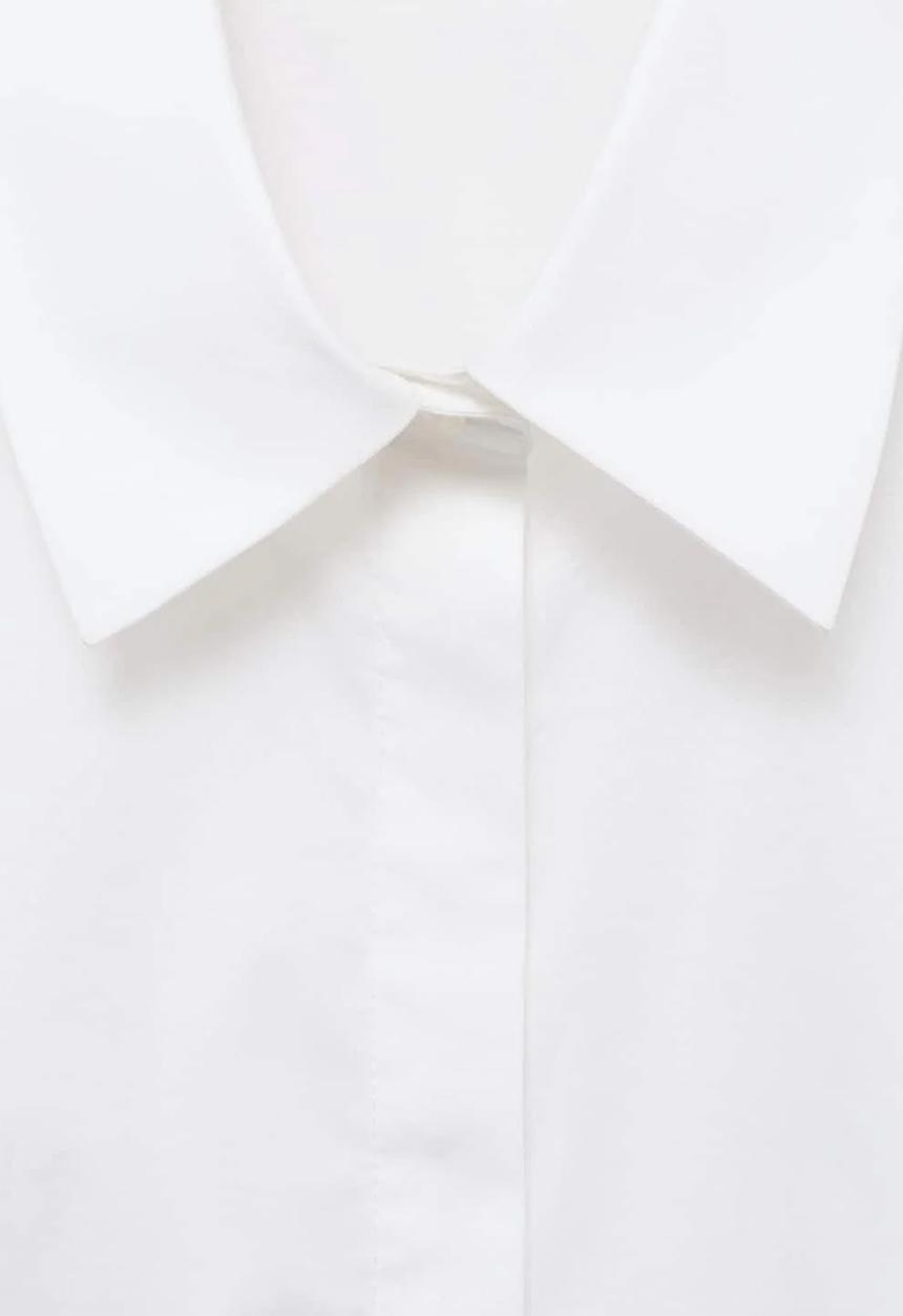 MANGO - Plus size Shirt Sofia - White