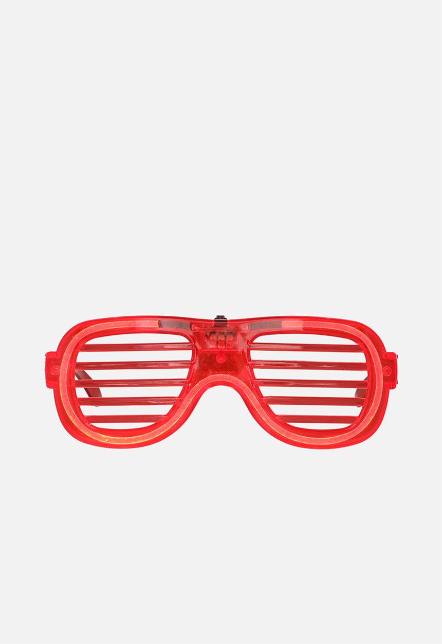 Pop Candy - Party glasses - red/luminous