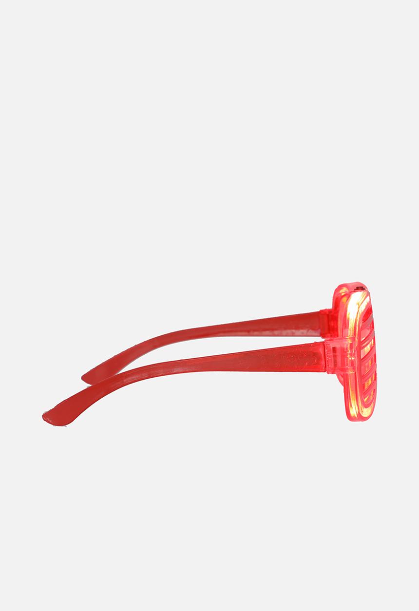 Pop Candy - Party glasses - red/luminous