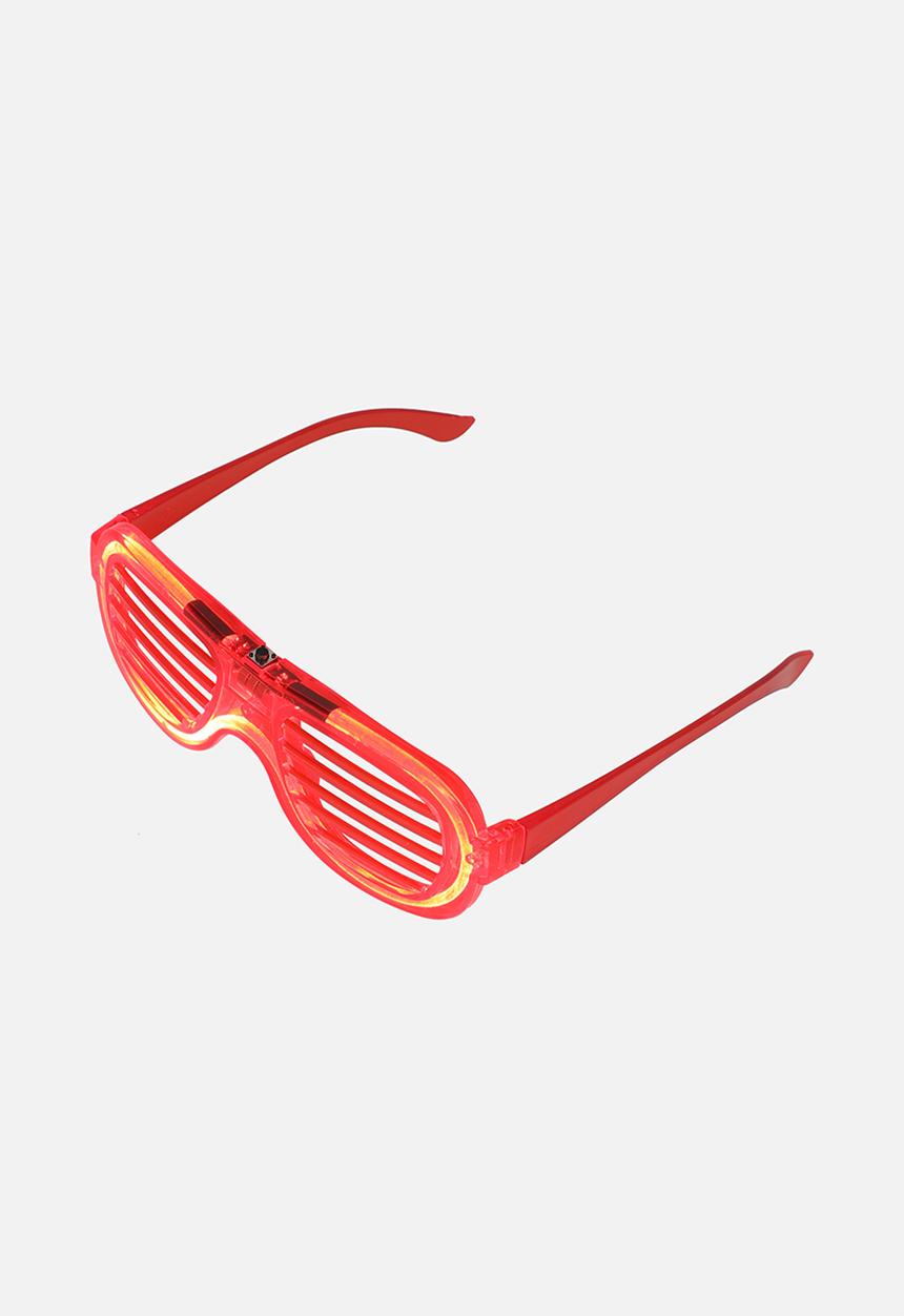 Pop Candy - Party glasses - red/luminous
