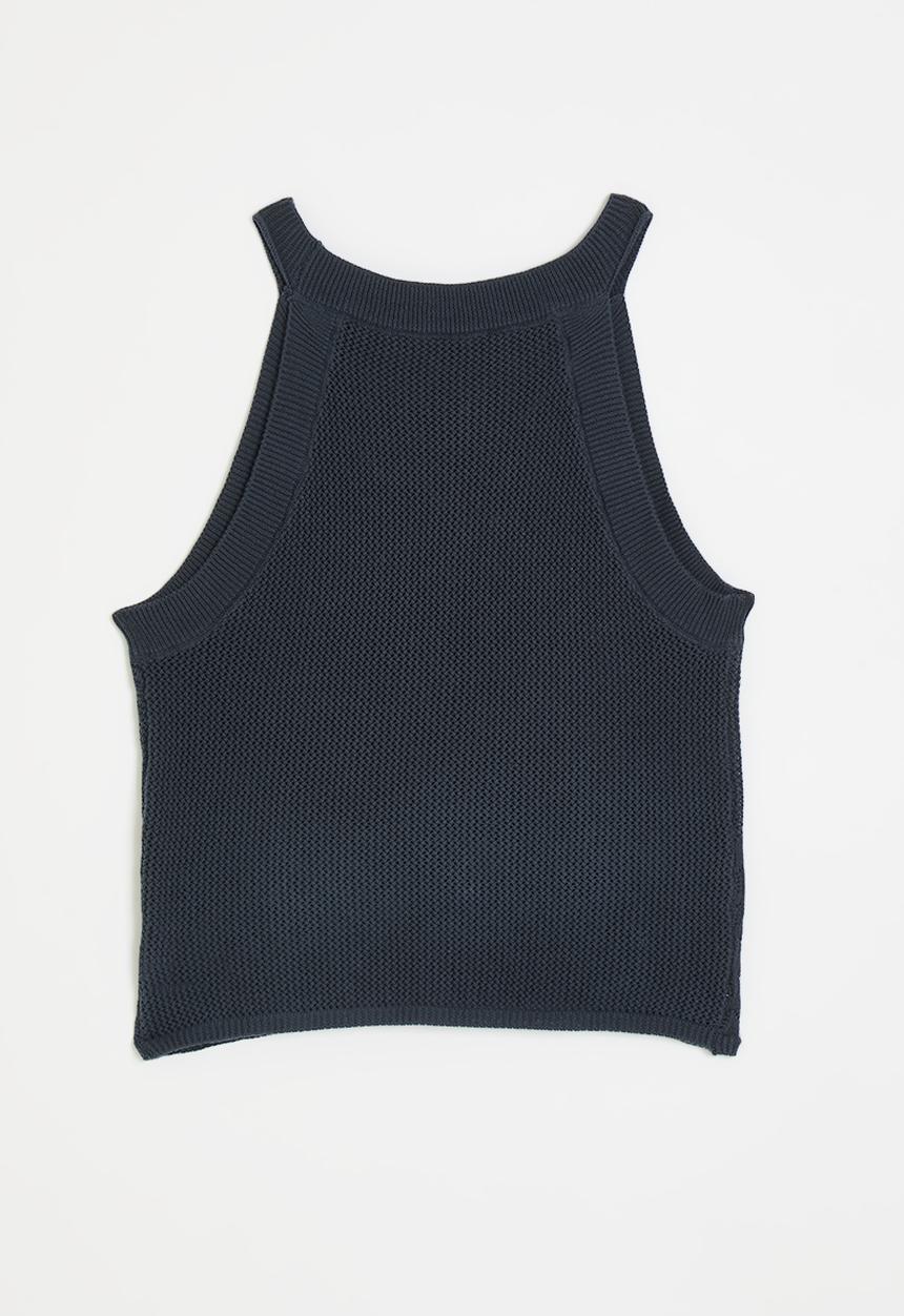 Pop Candy - Knit tank-style top - midnight blue