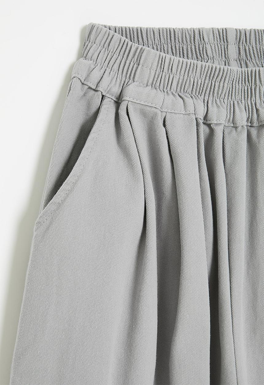 Pop Candy - Wide leg co-ord pants - grey