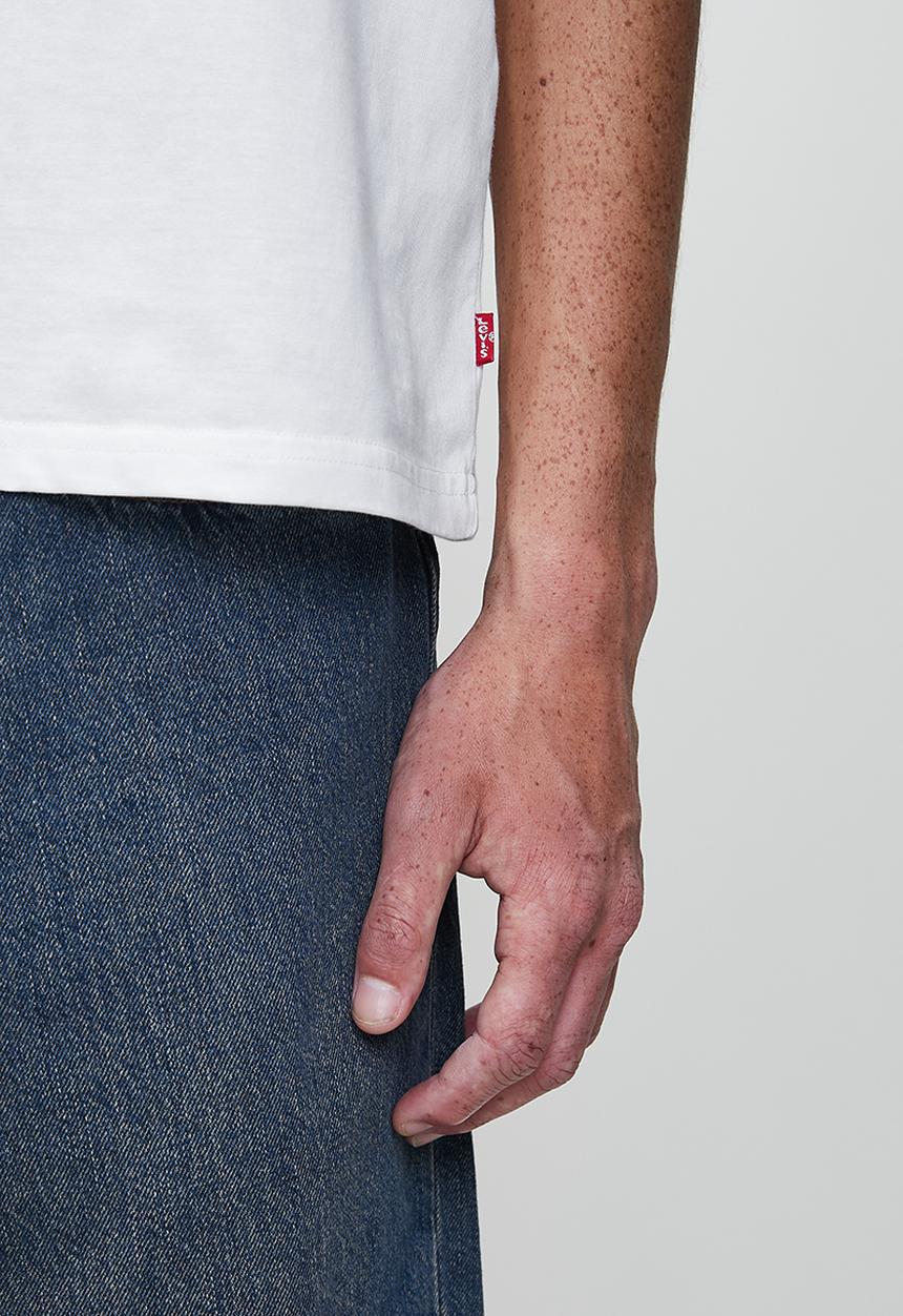 Levi’s® - Lockwood Practice Tee - Two Horse Jersey Bright White - 11-0601 Tcx