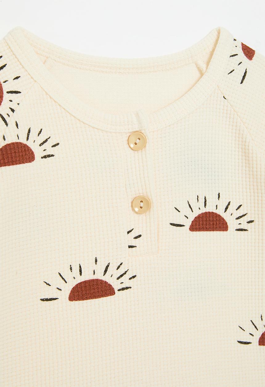 Pop Candy - Henley tee - neutral