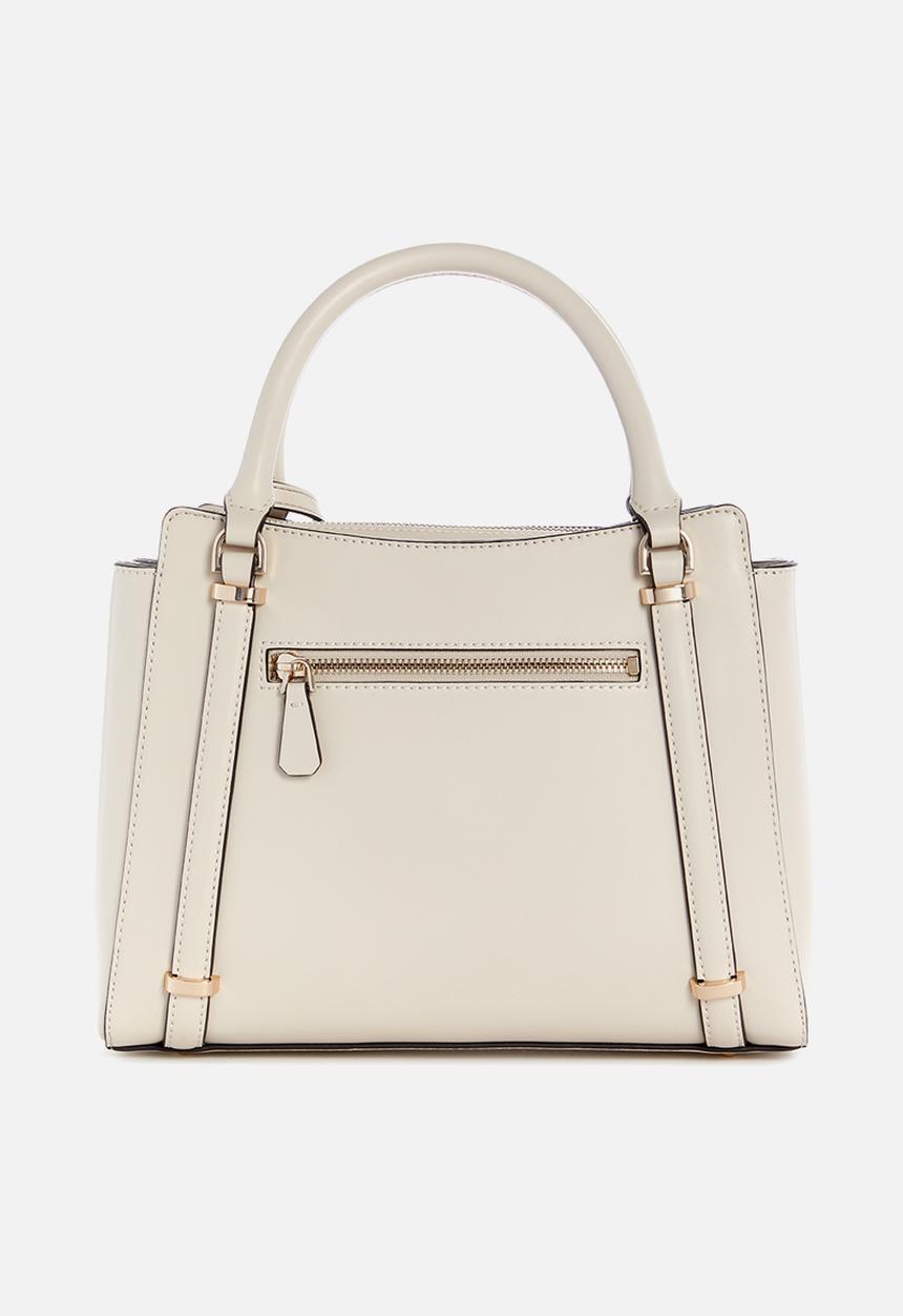 GUESS - Daryna Ii 2 Comp Satchel Bag - Bone