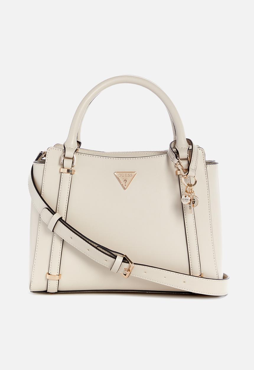 GUESS - Daryna Ii 2 Comp Satchel Bag - Bone