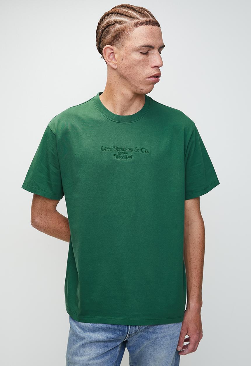 Levi’s® - Vintage Fit Graphic Tee - Archival 2Hp Tee 1 Dark Green Graphic