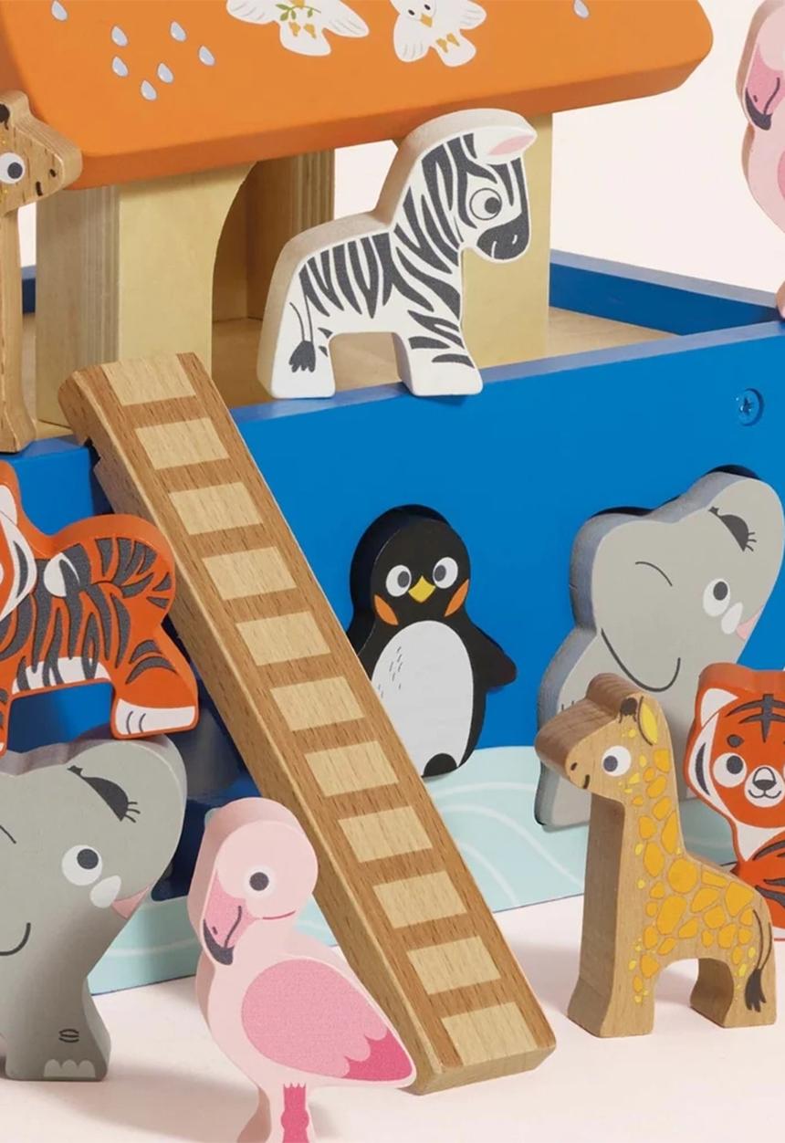 Le Toy Van - Noah's Ark & Animals Shape Sorter - multi