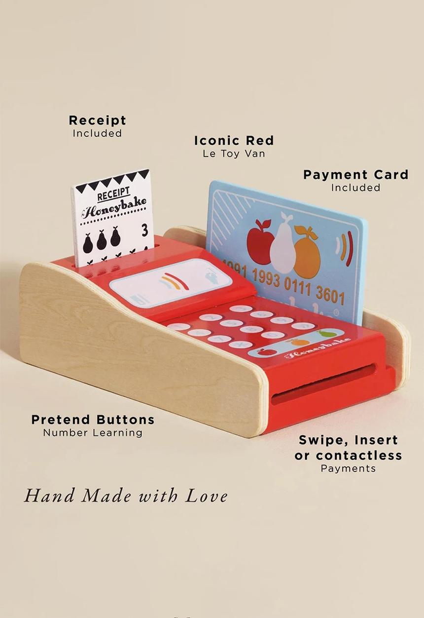 Le Toy Van - Wooden Shop Card Machine - multi
