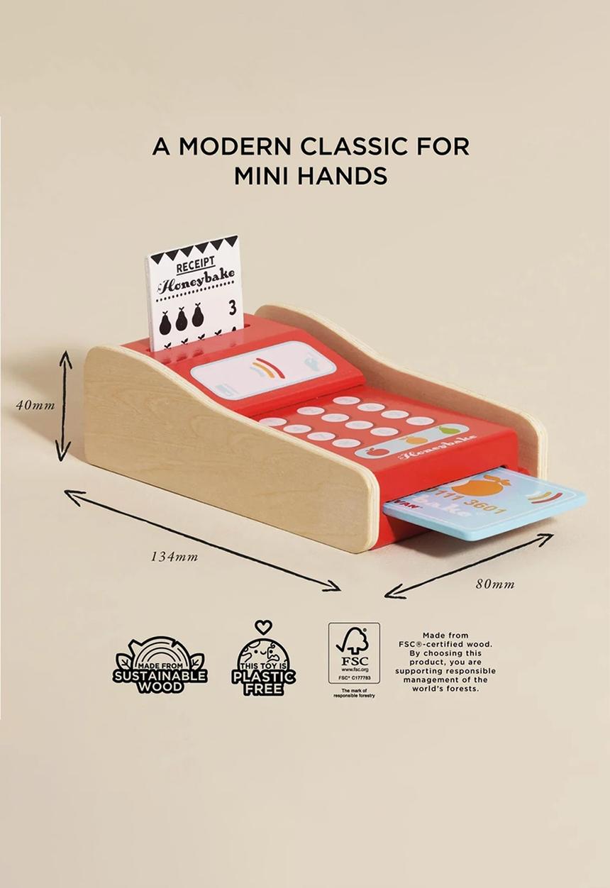 Le Toy Van - Wooden Shop Card Machine - multi