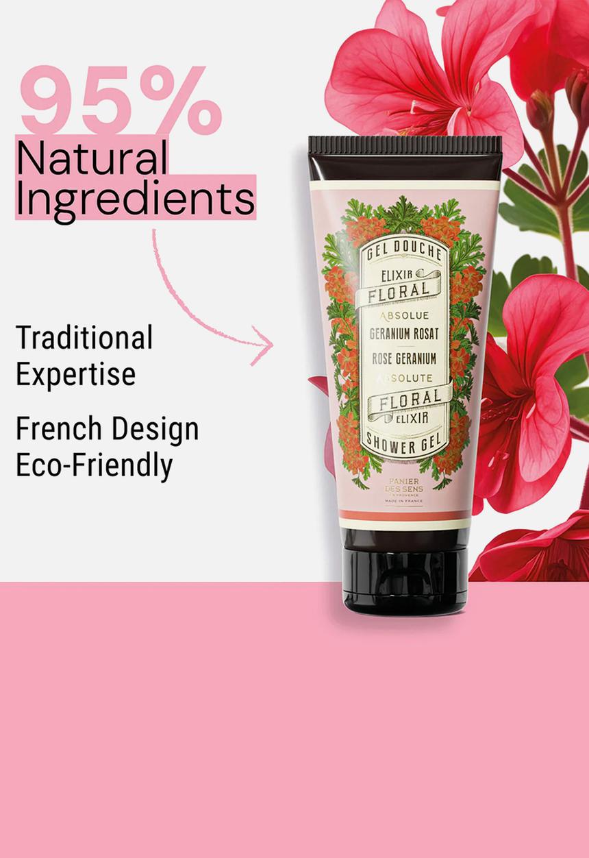 Panier Des Sens - Rose Geranium Shower Gel