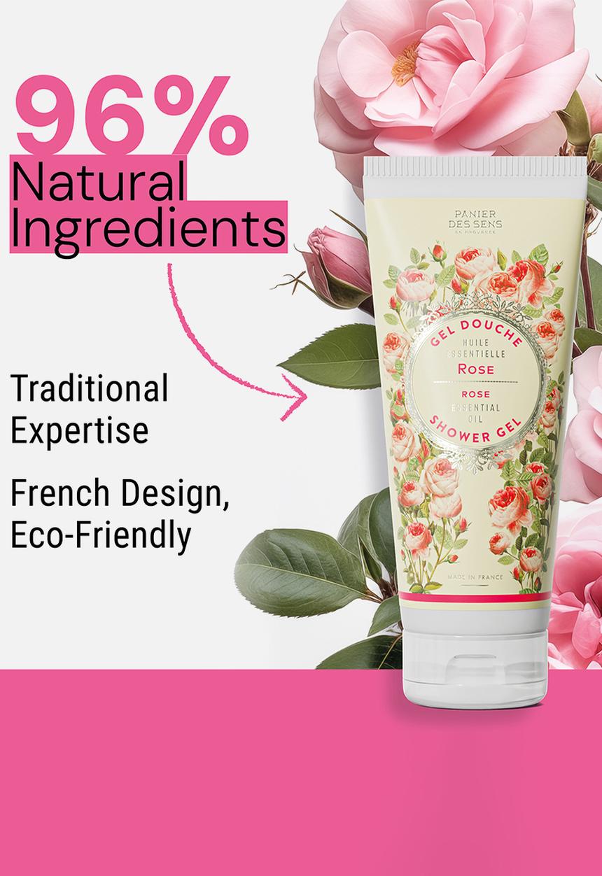Panier Des Sens - Rose Shower Gel