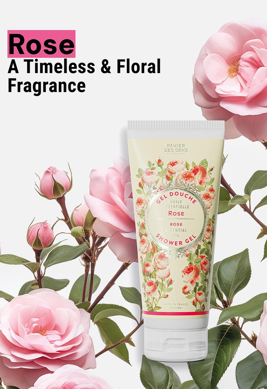 Panier Des Sens - Rose Shower Gel