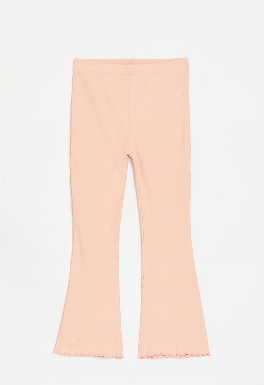 Pop Candy - Flared leggings - peach pink
