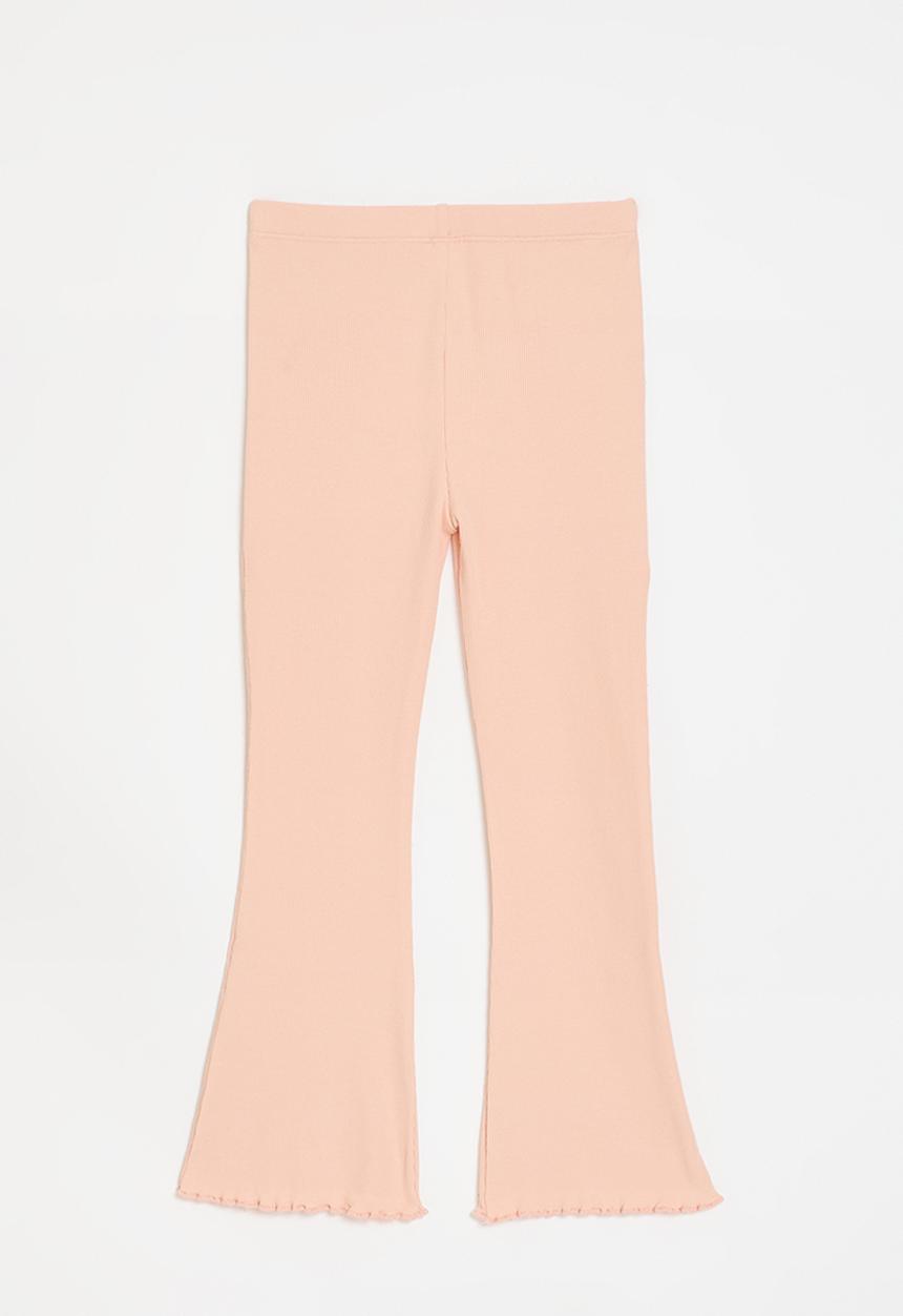 Pop Candy - Flared leggings - peach pink
