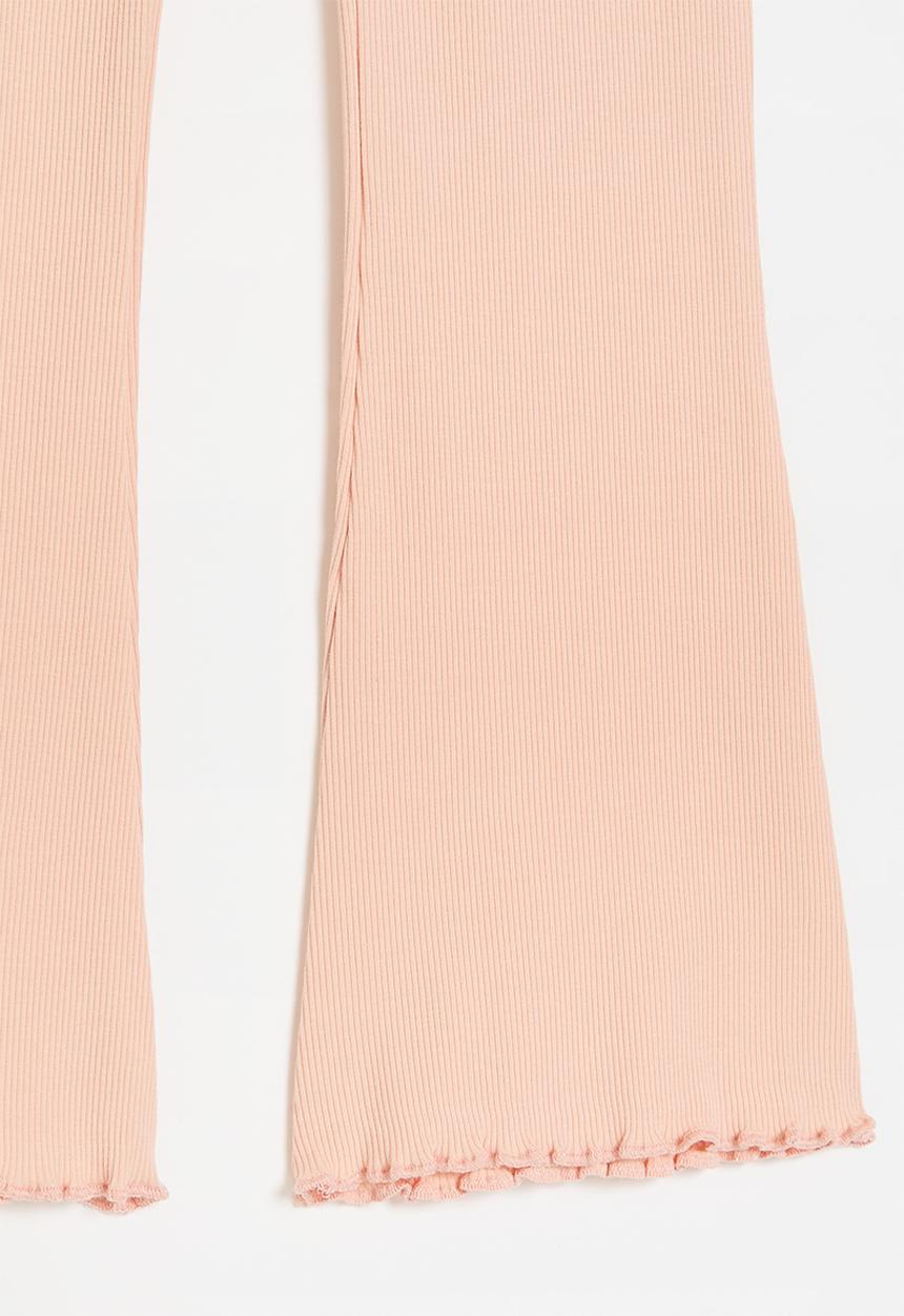 Pop Candy - Flared leggings - peach pink