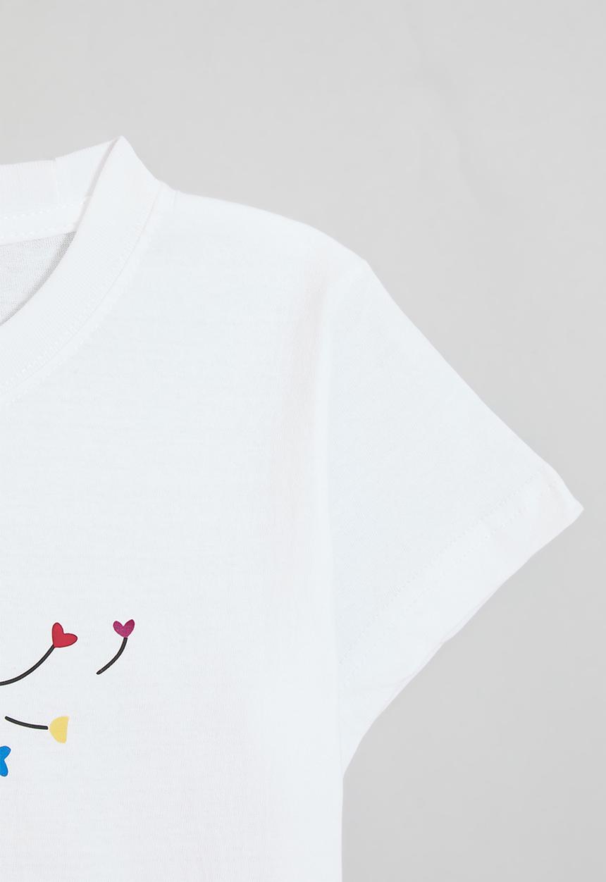 Pop Candy - Dandelion graphic tee - white
