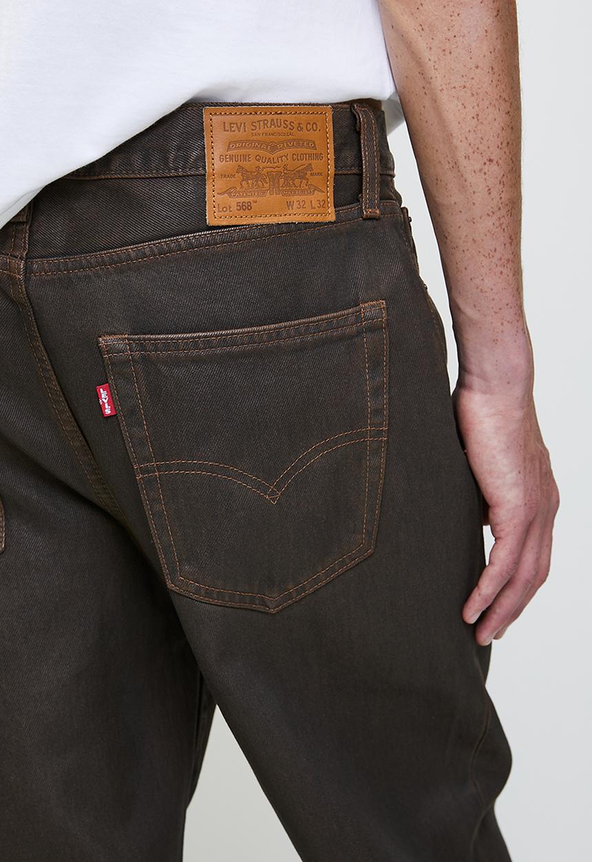 Levi’s® - 568 Loose Straight - Brown Wood Journal Coated